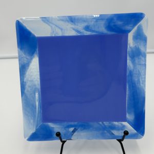 Cute 6X6 inch blue plate